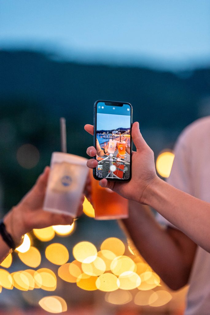 Bagni Sirena - Foto brindisi aperitivo in terrazza