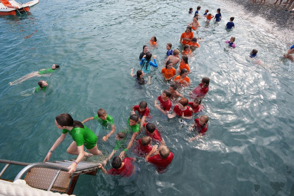 Bagni Sirena-Mini Olimpiadi gara di tuffi